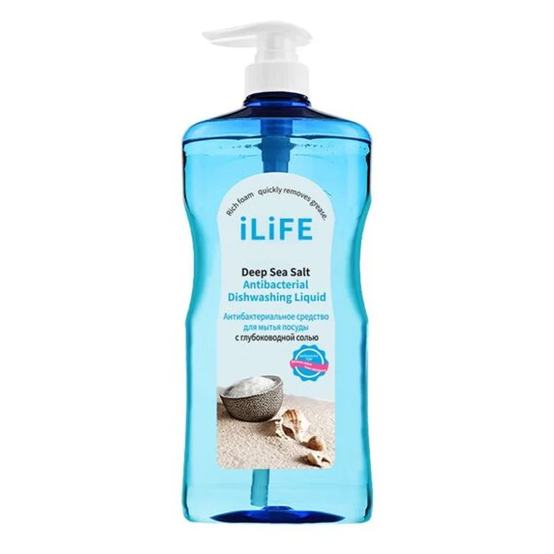 iLiFE антибактериальное мыло для мытья посуды с глубоководной морской солью