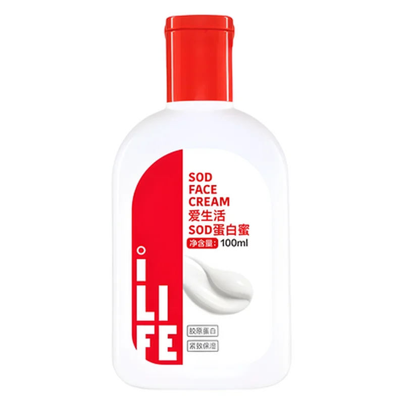 iLiFE крем для лица с протеином и мёдом