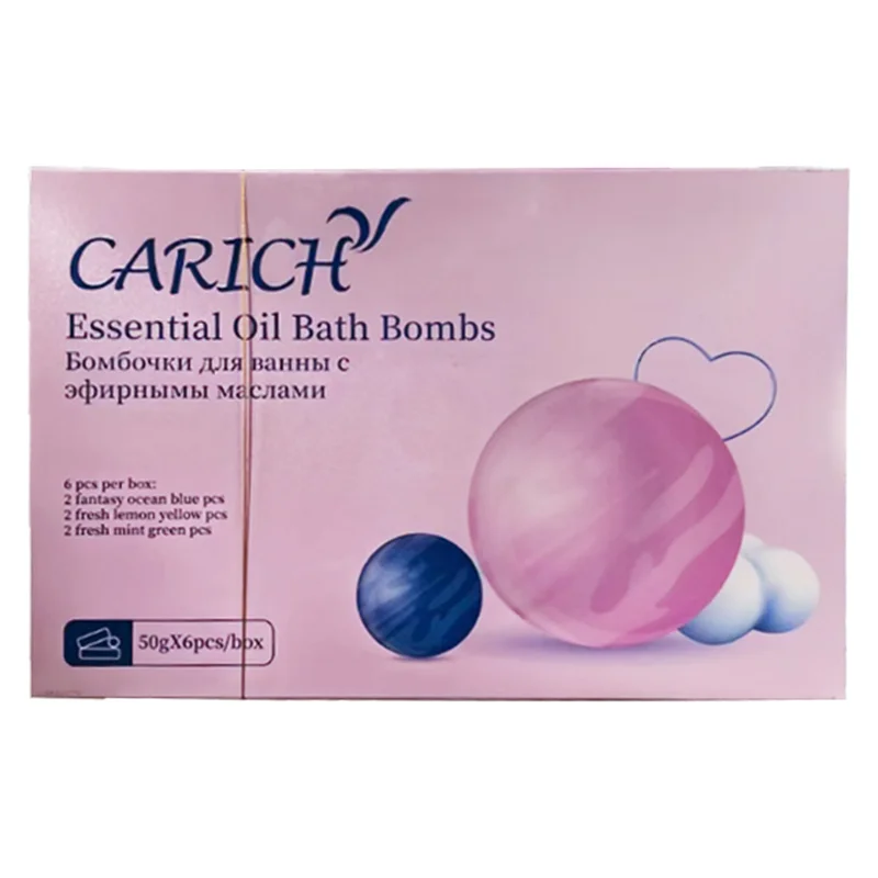 CARICH бомбочки для ванны с эфирными маслами