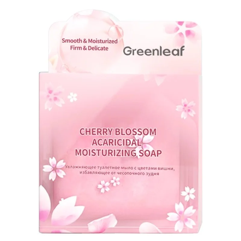GREENLEAF мыло с цветами вишни от зуда