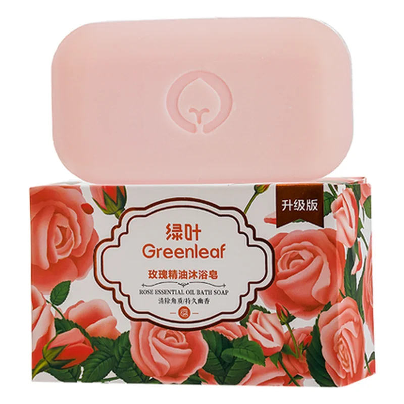 GREENLEAF мыло с эфирным маслом розы 200 г